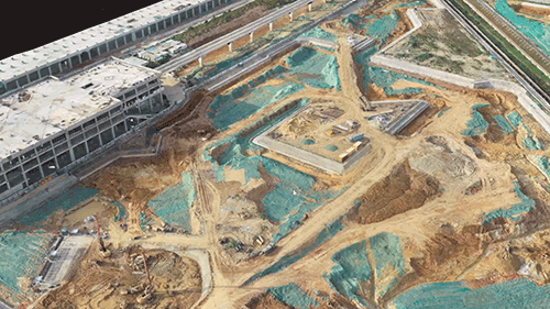 大疆智图三维建模.gif