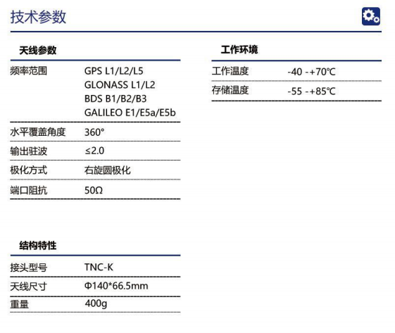 image.png 北天多星多频北斗高精度GNSS卫星导航天线