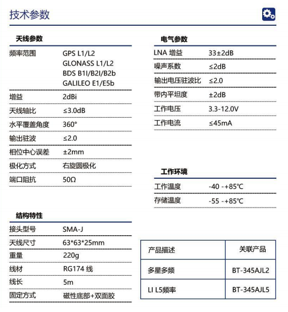 image.png 北天多星多频北斗高精度GNSS卫星导航天线