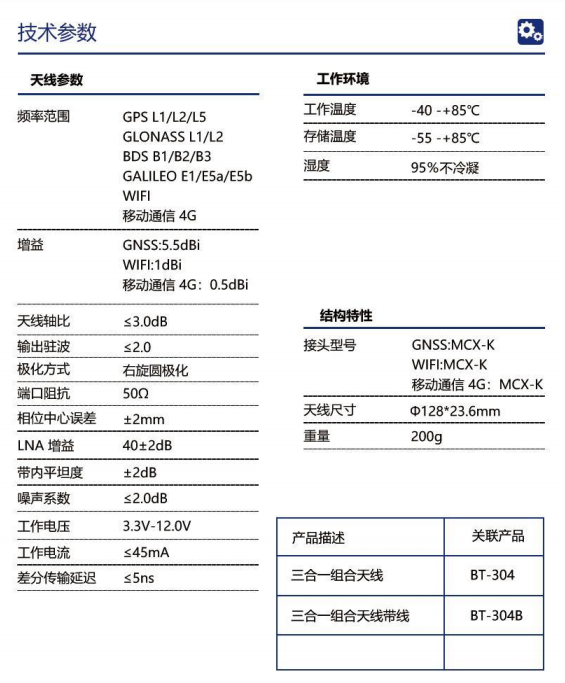 image.png 北天多星多频北斗高精度GNSS卫星导航天线